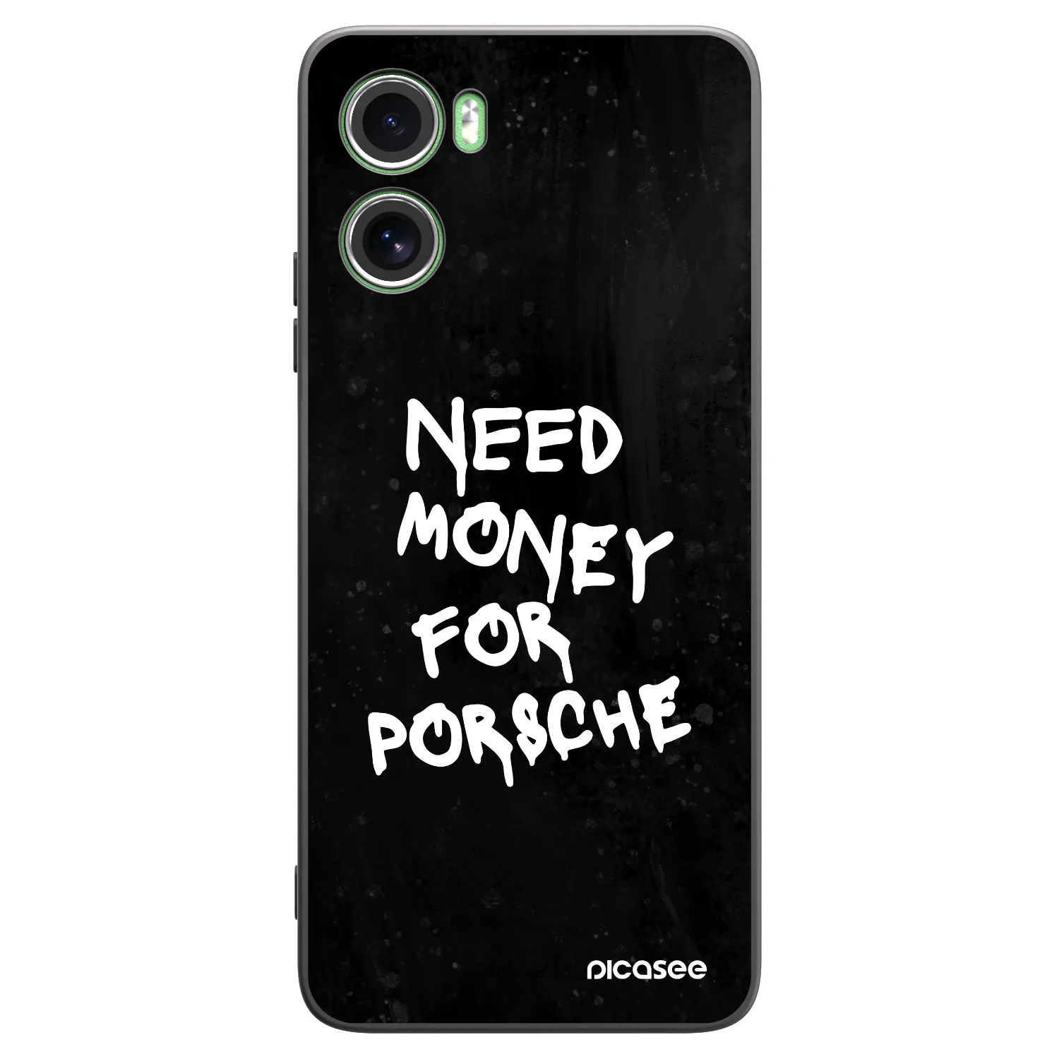 Picasee silikonski črni ovitek za Motorola Moto G06 - Black Dollar