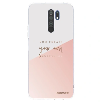 Picasee silikonski prozorni ovitek za Xiaomi Redmi 9 - You create your own opportunities