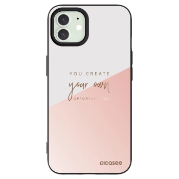Picasee silikonski črni ovitek za Apple iPhone 12 Pro - You create your own opportunities