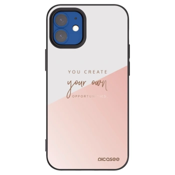 Picasee silikonski črni ovitek za Apple iPhone 12 mini - You create your own opportunities