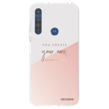 Ovitek za Motorola Moto G8 - You create your own opportunities