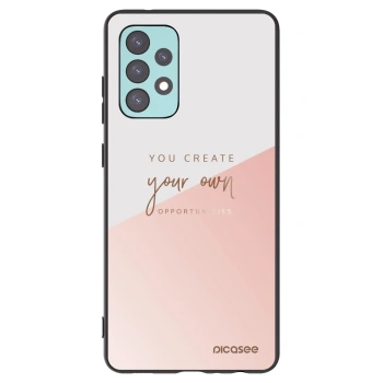 Picasee silikonski črni ovitek za Samsung Galaxy A72 A725F - You create your own opportunities
