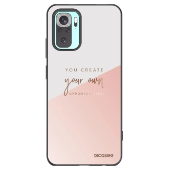 Picasee silikonski črni ovitek za Xiaomi Redmi Note 10 Pro - You create your own opportunities
