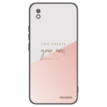 Picasee silikonski črni ovitek za Xiaomi Redmi 9AT - You create your own opportunities