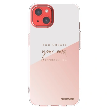 Picasee silikonski prozorni ovitek za Apple iPhone 13 - You create your own opportunities