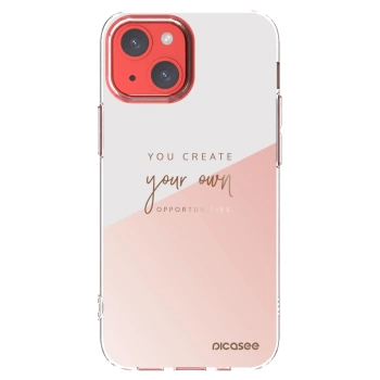 Picasee silikonski prozorni ovitek za Apple iPhone 13 mini - You create your own opportunities