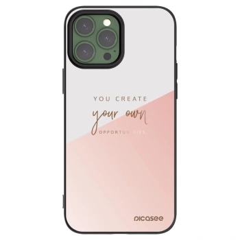 Picasee silikonski črni ovitek za Apple iPhone 13 Pro Max - You create your own opportunities