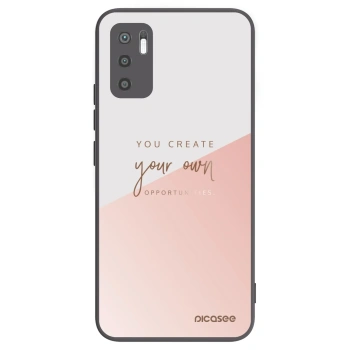 Picasee silikonski črni ovitek za Xiaomi Redmi Note 10 5G - You create your own opportunities