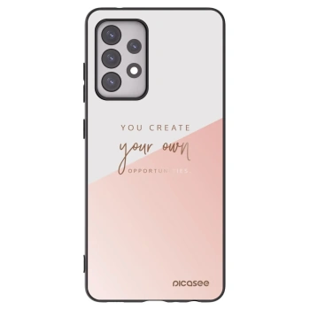 Picasee silikonski črni ovitek za Samsung Galaxy A52s 5G A528B - You create your own opportunities