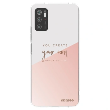 Picasee silikonski prozorni ovitek za Xiaomi Poco M3 Pro 5G - You create your own opportunities