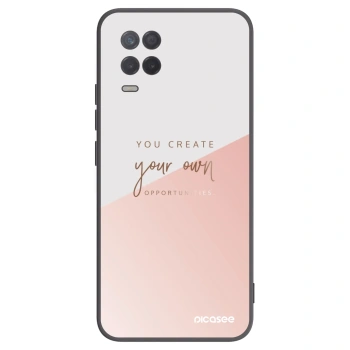 Picasee silikonski črni ovitek za Realme 8 5G - You create your own opportunities