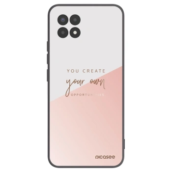 Picasee silikonski črni ovitek za Realme 8i - You create your own opportunities