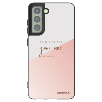 Picasee silikonski črni ovitek za Samsung Galaxy S21 FE 5G - You create your own opportunities