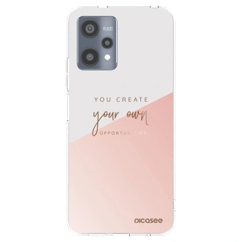 Picasee silikonski prozorni ovitek za Realme 9 Pro 5G - You create your own opportunities