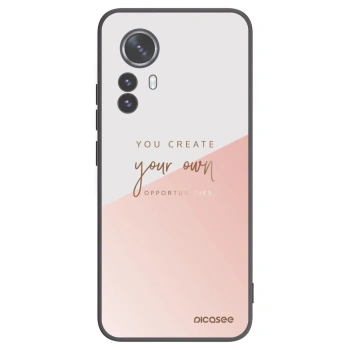 Picasee silikonski črni ovitek za Xiaomi 12 Pro - You create your own opportunities
