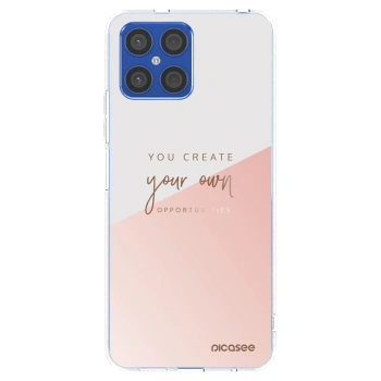 Picasee silikonski prozorni ovitek za Honor X8 4G - You create your own opportunities