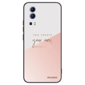 Picasee silikonski črni ovitek za Vivo Y52 5G - You create your own opportunities