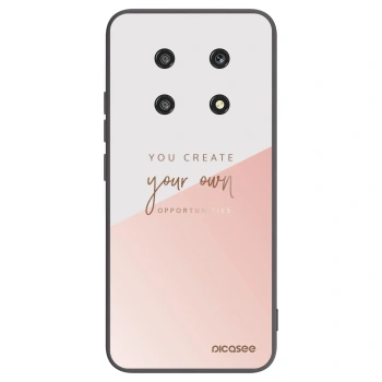 Picasee silikonski črni ovitek za Honor Magic4 Lite 5G - You create your own opportunities
