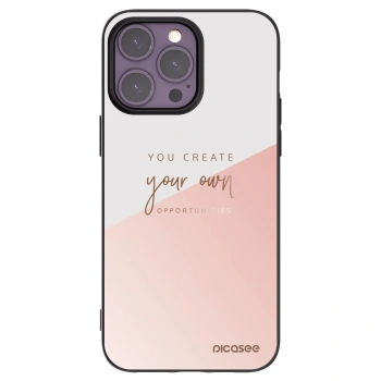 Picasee silikonski črni ovitek za Apple iPhone 14 Pro Max - You create your own opportunities