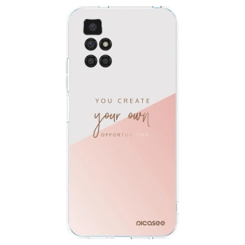 Picasee silikonski prozorni ovitek za Xiaomi Redmi 10 (2022) - You create your own opportunities