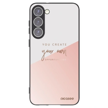 Picasee silikonski črni ovitek za Samsung Galaxy S23+ 5G - You create your own opportunities