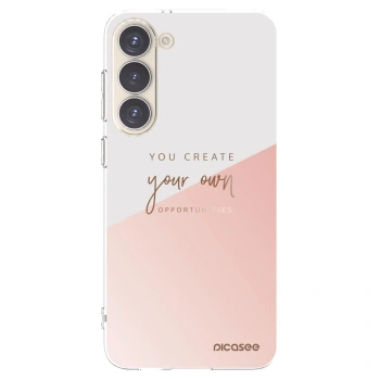 Picasee silikonski prozorni ovitek za Samsung Galaxy S23+ 5G - You create your own opportunities
