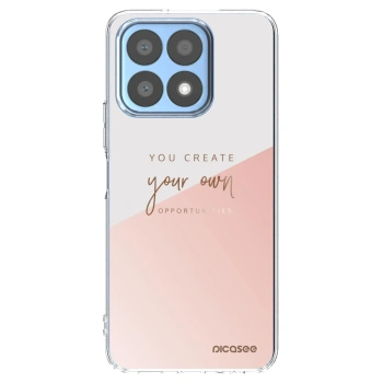 Picasee silikonski prozorni ovitek za Honor X8a - You create your own opportunities