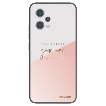 Picasee silikonski črni ovitek za Xiaomi Redmi Note 12 5G - You create your own opportunities