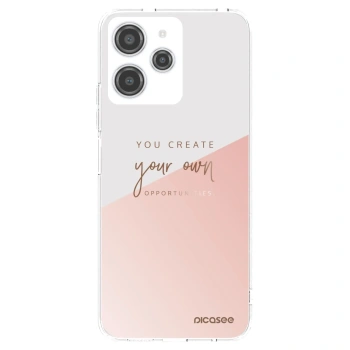 Picasee silikonski prozorni ovitek za Xiaomi Redmi 12 4G - You create your own opportunities
