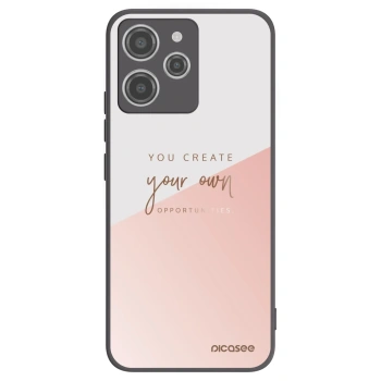 Picasee silikonski črni ovitek za Xiaomi Redmi 12 4G - You create your own opportunities