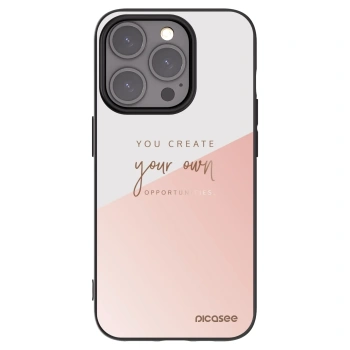 Picasee silikonski črni ovitek za Apple iPhone 15 Pro - You create your own opportunities