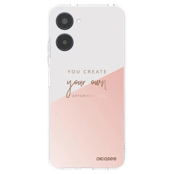 Picasee silikonski prozorni ovitek za Realme 10 4G - You create your own opportunities