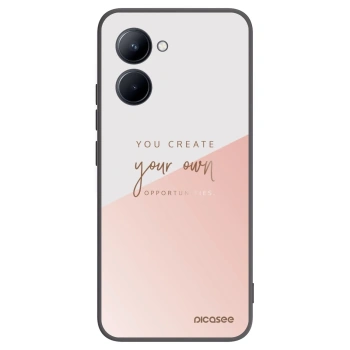 Picasee silikonski črni ovitek za Realme C33 (2023) - You create your own opportunities