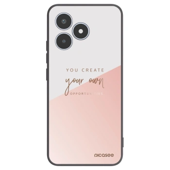 Picasee silikonski črni ovitek za Realme C53 - You create your own opportunities