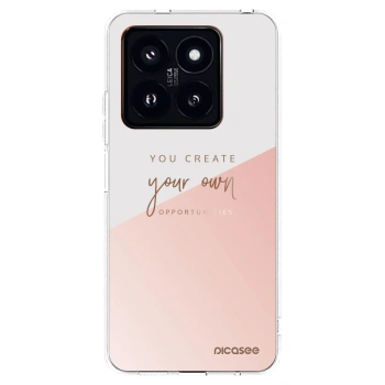Picasee silikonski prozorni ovitek za Xiaomi 14 Pro - You create your own opportunities