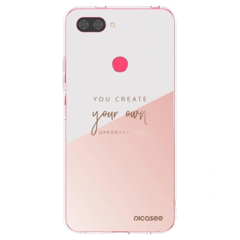 Picasee silikonski prozorni ovitek za Xiaomi Mi 8 Lite - You create your own opportunities