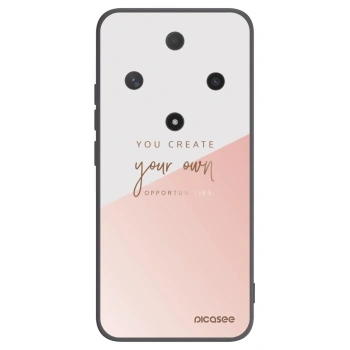 Picasee silikonski črni ovitek za Honor Magic6 Lite 5G - You create your own opportunities