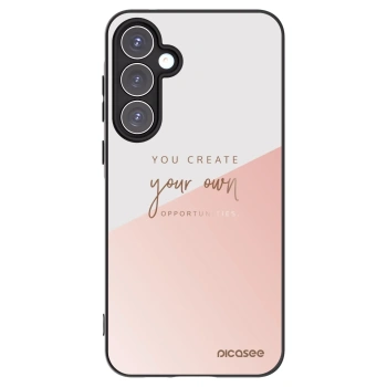 Picasee silikonski črni ovitek za Samsung Galaxy A55 5G A556B - You create your own opportunities