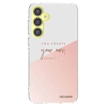 Picasee silikonski prozorni ovitek za Samsung Galaxy A35 5G A356B - You create your own opportunities