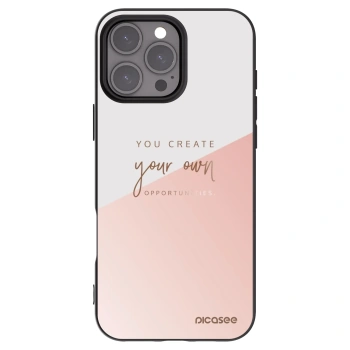 Picasee silikonski črni ovitek za Apple iPhone 16 Pro Max - You create your own opportunities