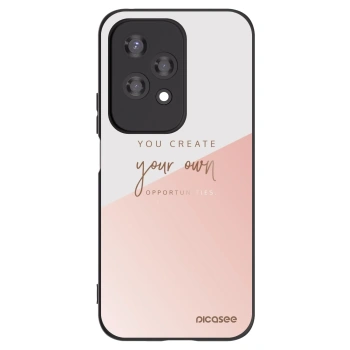 Picasee silikonski črni ovitek za Honor 200 Lite - You create your own opportunities