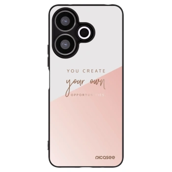 Picasee silikonski črni ovitek za Xiaomi Redmi 13 4G - You create your own opportunities