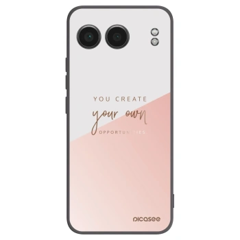 Picasee silikonski črni ovitek za OnePlus Nord 4 - You create your own opportunities
