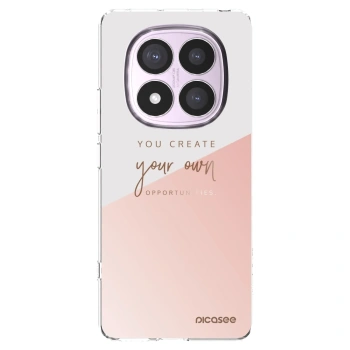 Picasee silikonski prozorni ovitek za Xiaomi Redmi Note 14 Pro 5G - You create your own opportunities