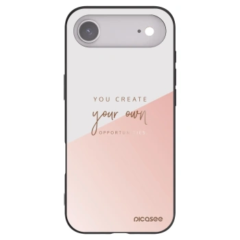 Picasee silikonski črni ovitek za Apple iPhone Air - You create your own opportunities