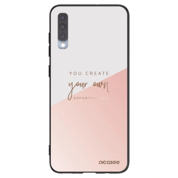Picasee silikonski črni ovitek za Samsung Galaxy A70 A705F - You create your own opportunities