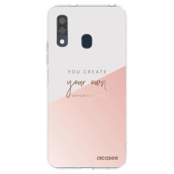 Picasee silikonski prozorni ovitek za Samsung Galaxy A40 A405F - You create your own opportunities