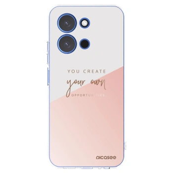 Picasee silikonski prozorni ovitek za Xiaomi Redmi 15C 4G - You create your own opportunities
