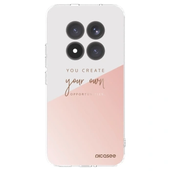 Picasee silikonski prozorni ovitek za Xiaomi Redmi Note 15 Pro+ - You create your own opportunities