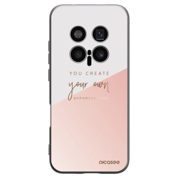 Picasee silikonski črni ovitek za Honor Magic8 Pro 5G - You create your own opportunities